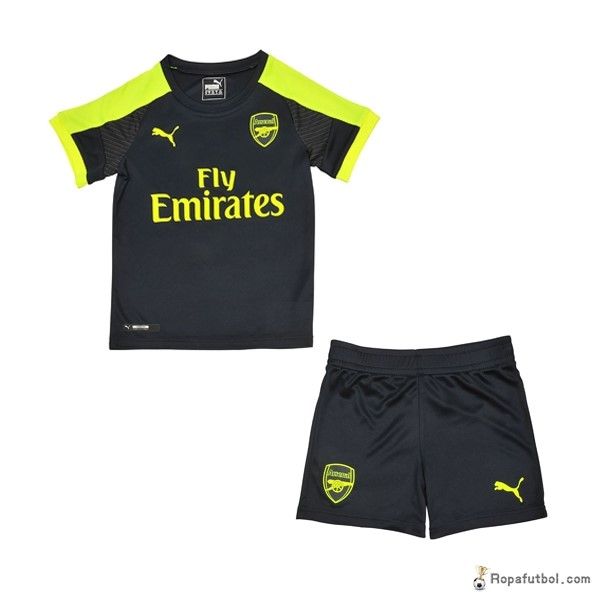 Camiseta Arsenal Replica Tercera Ropa Niños 2016/17 Negro